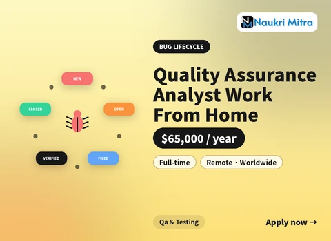 Quality Assurance Analyst Work From Home