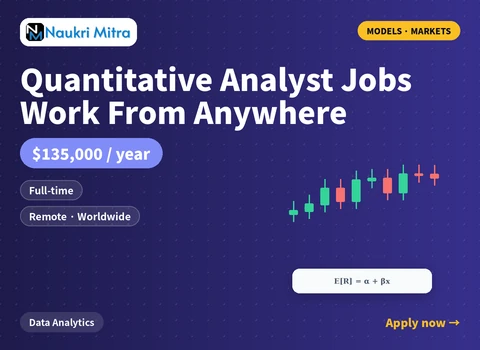 Quantitative Analyst Jobs Work From Anywhere
