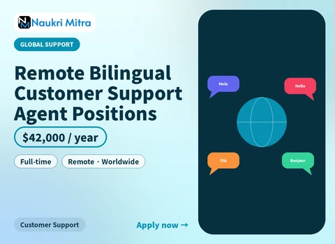 Remote Bilingual Customer Support Agent Positions
