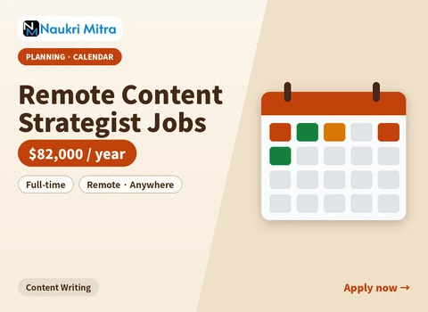 Remote Content Strategist Jobs