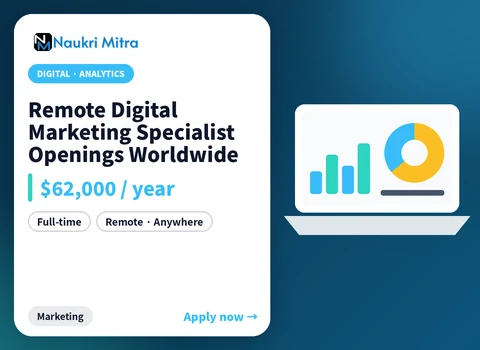Remote Digital Marketing Specialist Openings Worldwide