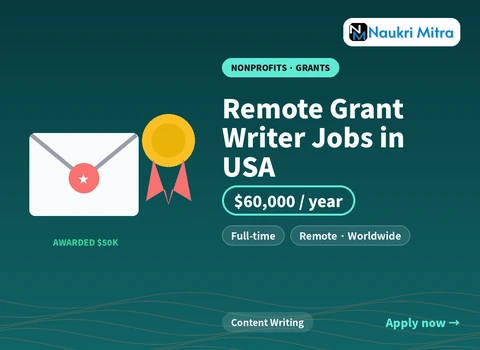 Remote Grant Writer Jobs in USA