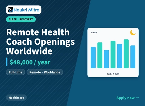 Remote Health Coach Openings Worldwide