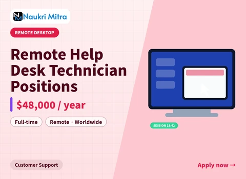 Remote Help Desk Technician Positions
