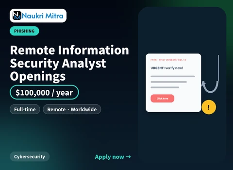 Remote Information Security Analyst Openings