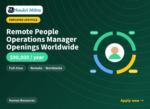 Remote People Operations Manager Openings Worldwide