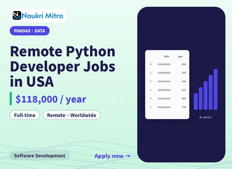 Remote Python Developer Jobs in USA