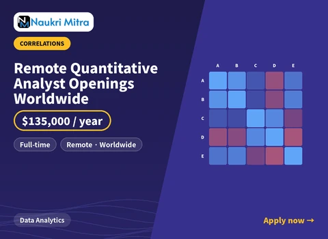 Remote Quantitative Analyst Openings Worldwide