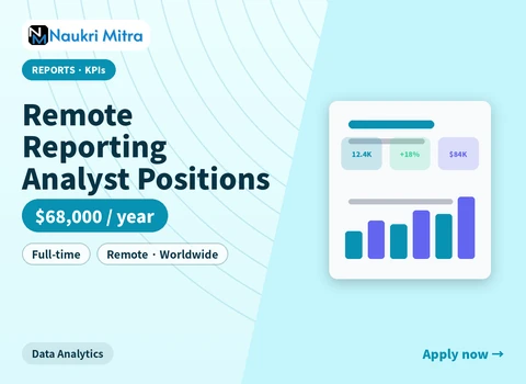 Remote Reporting Analyst Positions
