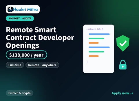 Remote Smart Contract Developer Openings