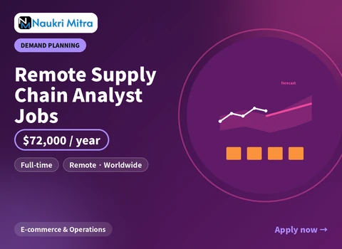 Remote Supply Chain Analyst Jobs
