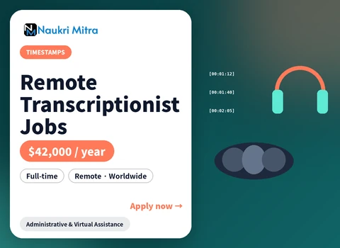 Remote Transcriptionist Jobs