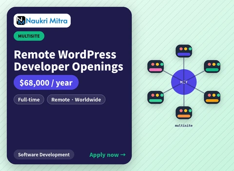 Remote WordPress Developer Openings