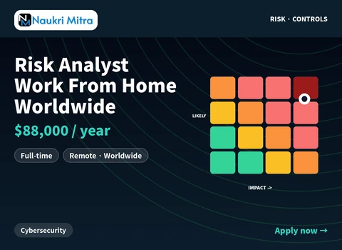 Risk Analyst Work From Home Worldwide