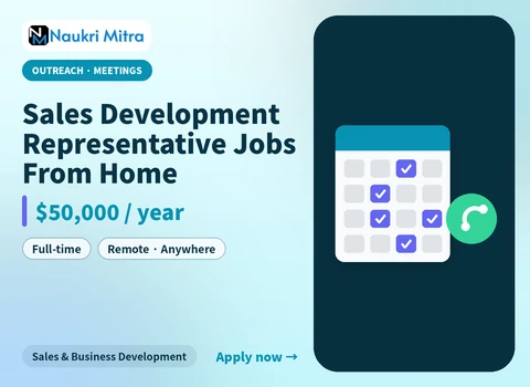 Sales Development Representative Jobs From Home