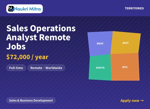 Sales Operations Analyst Remote Jobs