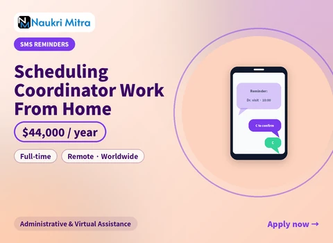 Scheduling Coordinator Work From Home