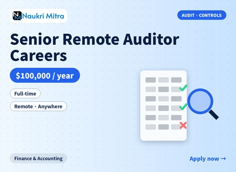 Senior Remote Auditor Careers