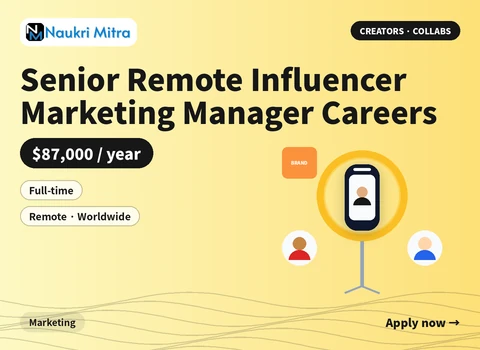 Senior Remote Influencer Marketing Manager Careers