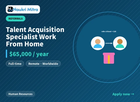 Talent Acquisition Specialist Work From Home