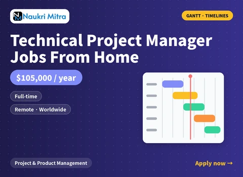 Technical Project Manager Jobs From Home