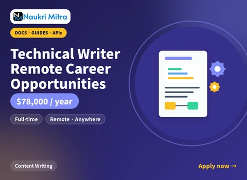 Technical Writer Remote Career Opportunities