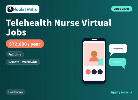 Telehealth Nurse Virtual Jobs