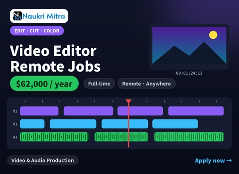 Video Editor Remote Jobs