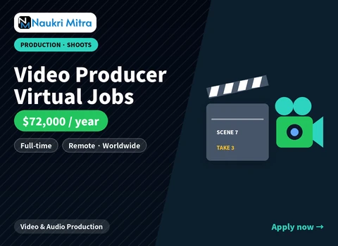 Video Producer Virtual Jobs