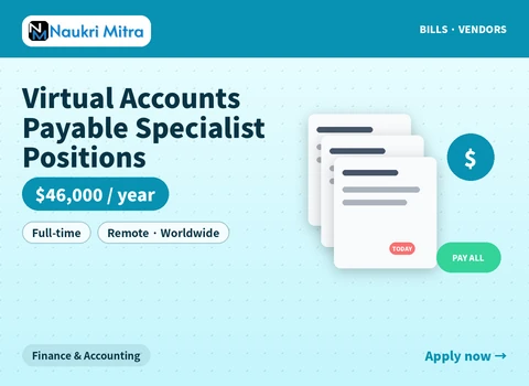 Virtual Accounts Payable Specialist Positions