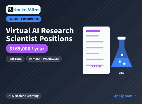 Virtual AI Research Scientist Positions