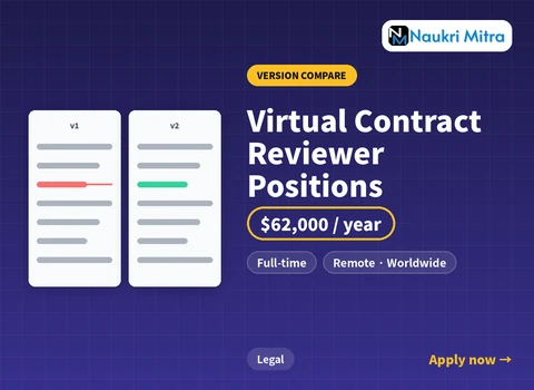 Virtual Contract Reviewer Positions