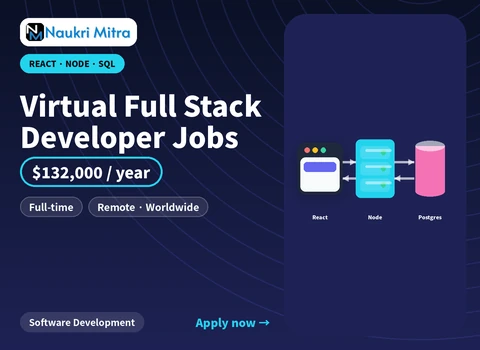 Virtual Full Stack Developer Jobs