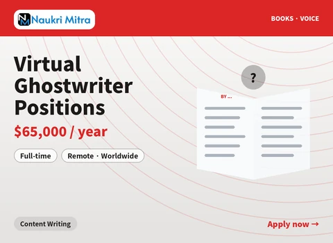 Virtual Ghostwriter Positions