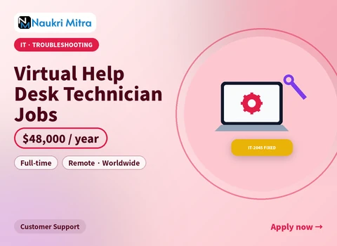 Virtual Help Desk Technician Jobs