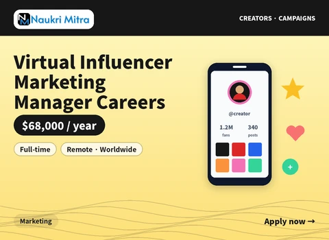 Virtual Influencer Marketing Manager Careers