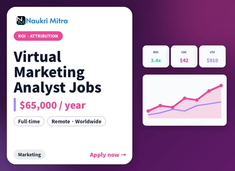 Virtual Marketing Analyst Jobs