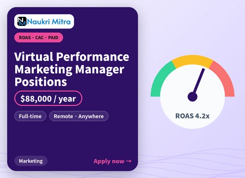 Virtual Performance Marketing Manager Positions