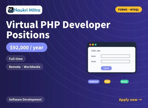 Virtual PHP Developer Positions