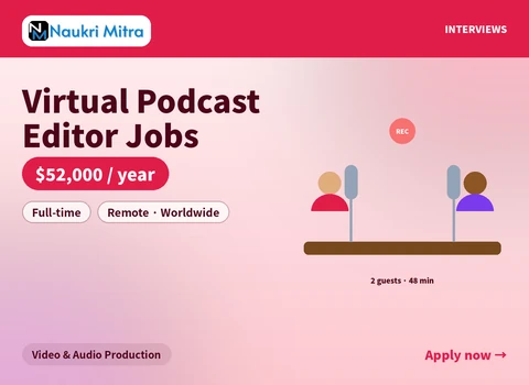 Virtual Podcast Editor Jobs
