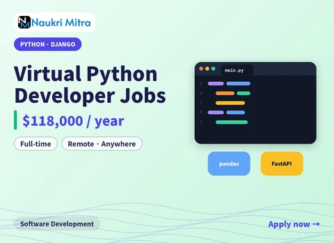 Virtual Python Developer Jobs