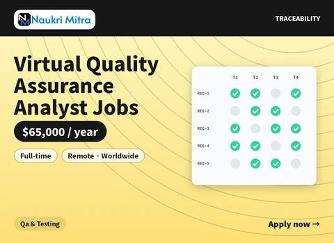 Virtual Quality Assurance Analyst Jobs