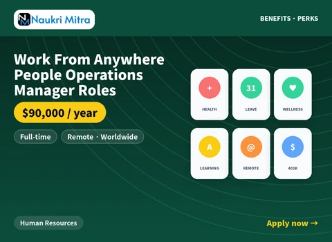 Work From Anywhere People Operations Manager Roles