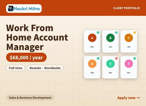 Work From Home Account Manager