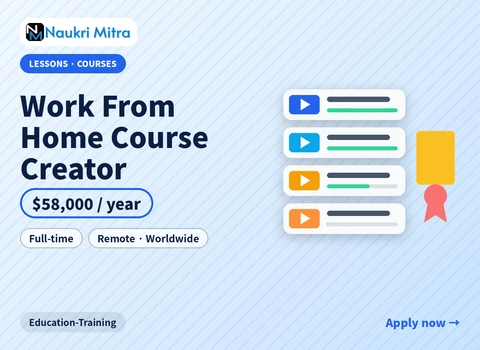 Work From Home Course Creator