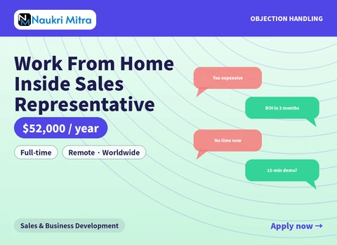 Work From Home Inside Sales Representative