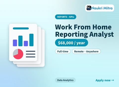 Work From Home Reporting Analyst
