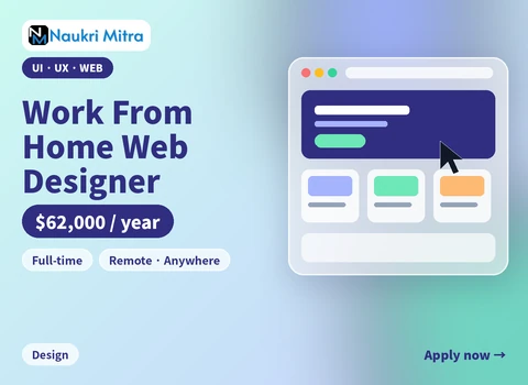 Work From Home Web Designer